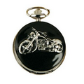 Pocket Watch w/ Chain (Motorcycle)